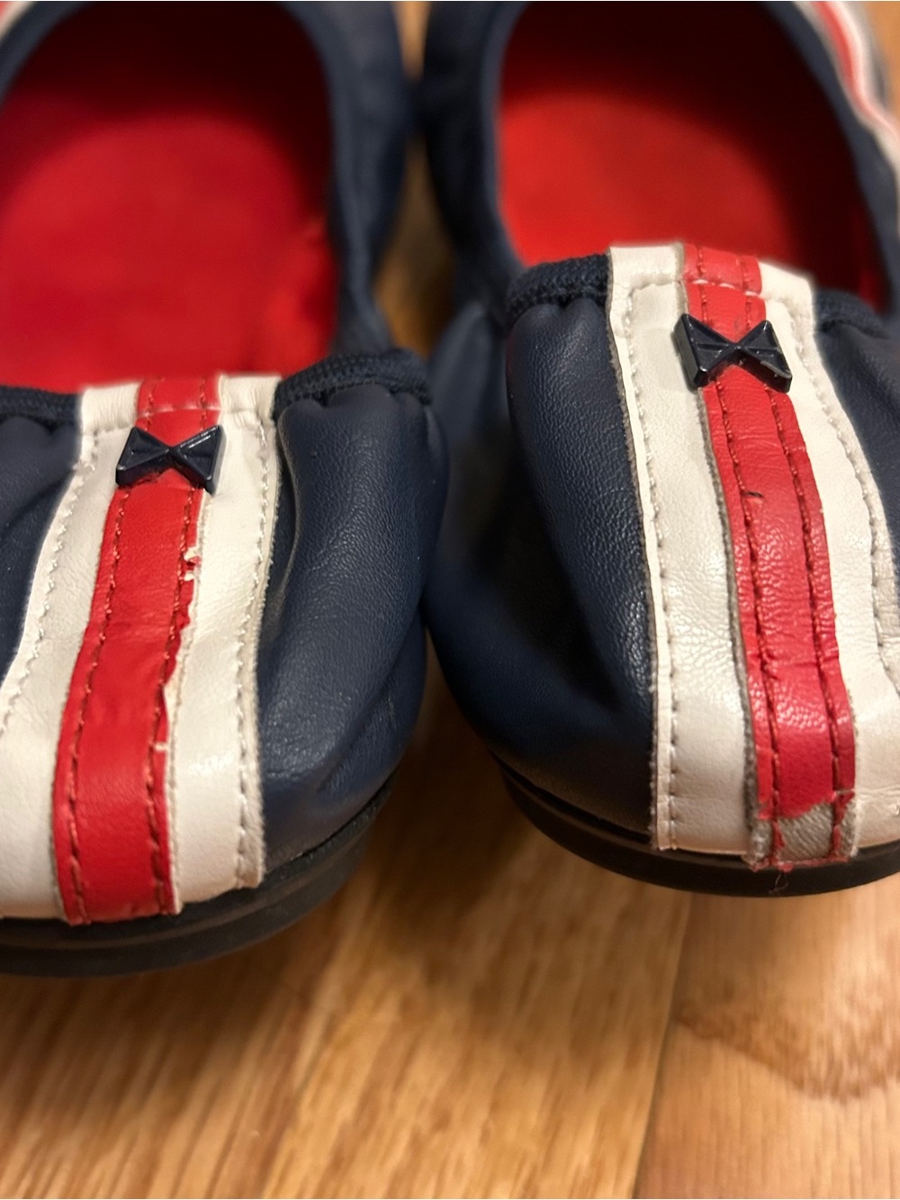 Butterfly Twists Union Jack Ballet Flats - Picture 5 of 11